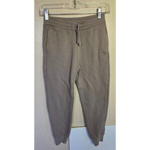 Youth Abercrombie And Fitch Khaki Fleece Sweatpants Size 9/10